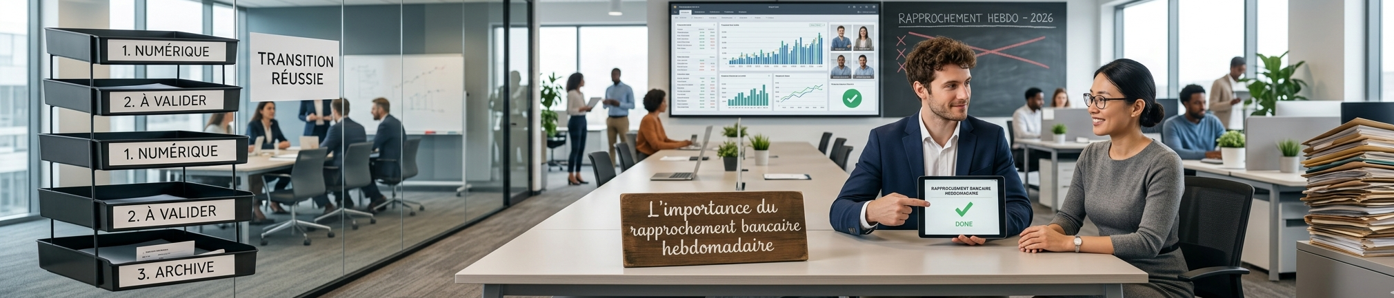 L importance du rapprochement bancaire hebdomadaire